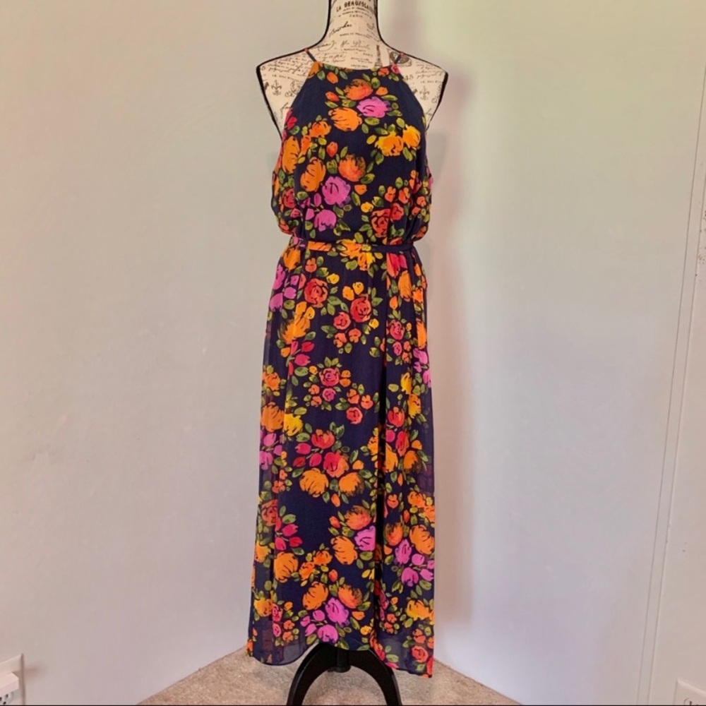 Donna Morgan Floral Maxi Dress